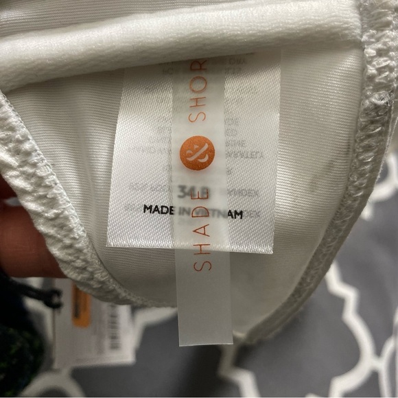 Shade & Shore Shimmery Bikini Top - Picture 2 of 9